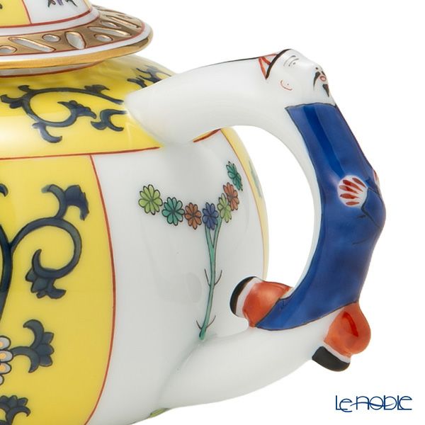 ヘレンド シノワズリ（中国趣味） 西安の黄 SJ 03305-0-21 マンダリン ミニティーポット 350ml