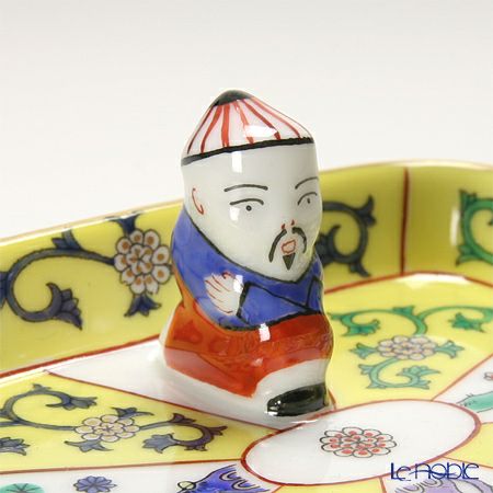 ヘレンド シノワズリ（中国趣味） 西安の黄 SJ 07733-0-21 オブロングトレイ（マンダリン） 8cm