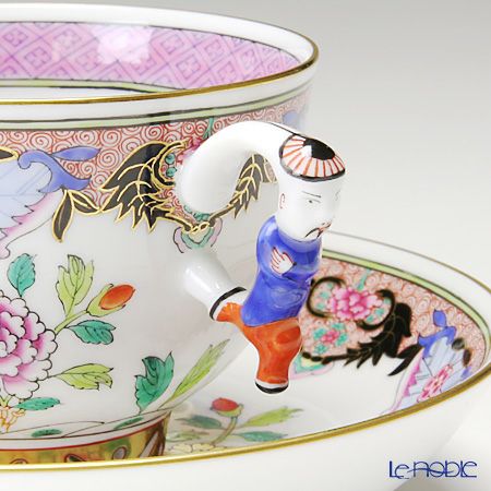 ヘレンド シノワズリ（中国趣味）ペキンの孔雀 03364-0-21／3364 マンダリン ラージカップ＆ソーサー