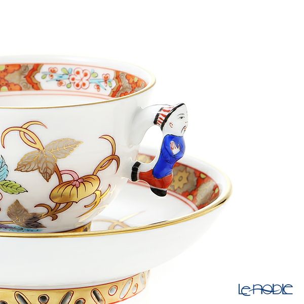 ヘレンド シノワズリ（中国趣味） 上海 SH 03371-0-21 マンダリン スモールカップ＆ソーサー