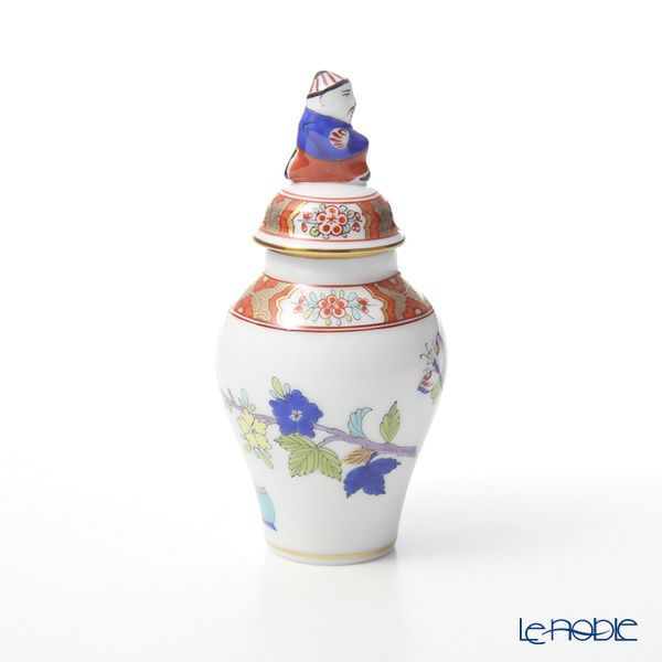 ヘレンド シノワズリ（中国趣味） 上海 SH 06574-0-21 ミニベース蓋付（マンダリン） 9cm