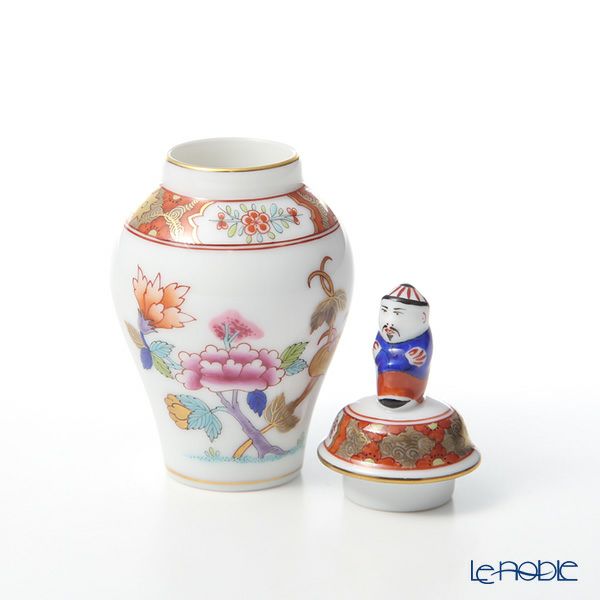 ヘレンド シノワズリ（中国趣味） 上海 SH 06574-0-21 ミニベース蓋付（マンダリン） 9cm
