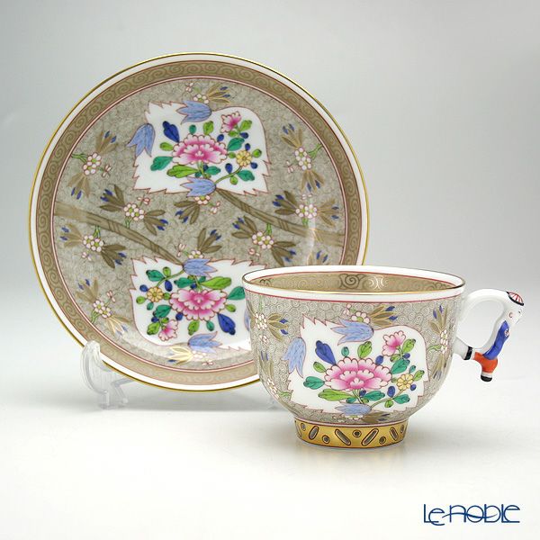 ヘレンド シノワズリ（中国趣味）カール CU 03364-0-21／3364 マンダリン ラージカップ＆ソーサー