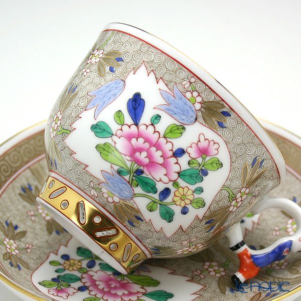 ヘレンド シノワズリ（中国趣味）カール CU 03364-0-21／3364 マンダリン ラージカップ＆ソーサー