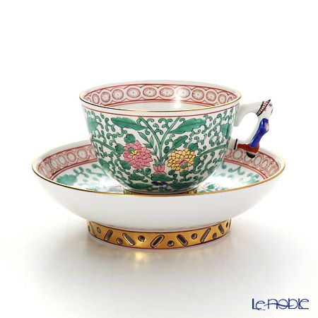 ヘレンド シノワズリ（中国趣味） トゥッピーニの薔薇 03371-0-00 スモールカップ＆ソーサー