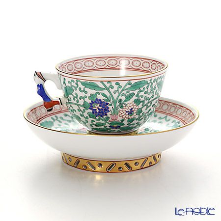 ヘレンド シノワズリ（中国趣味） トゥッピーニの薔薇 03371-0-00 スモールカップ＆ソーサー