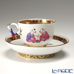 ヘレンド シノワズリ（中国趣味）明の宮女 MG 03364-0-21／3364 マンダリン ラージカップ＆ソーサー