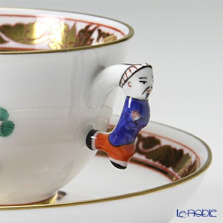 ヘレンド シノワズリ（中国趣味）明の宮女 MG 03371-0-21 マンダリン スモールカップ＆ソーサー