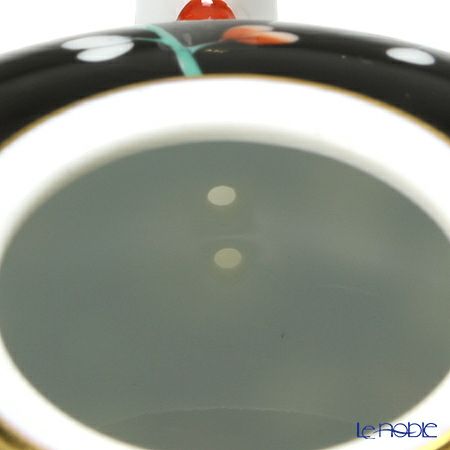 ヘレンド 黒地紅梅 PFNC 03305-0-21 ミニティーポット（マンダリン） 350ml