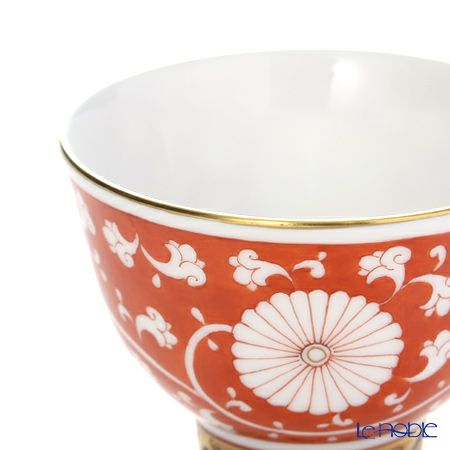 ヘレンド 赤地菊 CHRY 03375-0-00／3375 ティーボウル