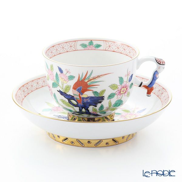 ヘレンド シノワズリ（中国趣味）ソン SG 03364-0-21 マンダリン ラージカップ＆ソーサー