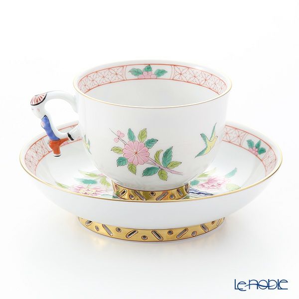 ヘレンド シノワズリ（中国趣味）ソン SG 03364-0-21 マンダリン ラージカップ＆ソーサー