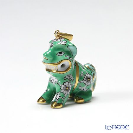 ヘレンド ペンダントトップ RDCV 15503-0-47 コマイヌ 2.5cm