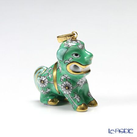 ヘレンド ペンダントトップ RDCV 15503-0-47 コマイヌ 2.5cm