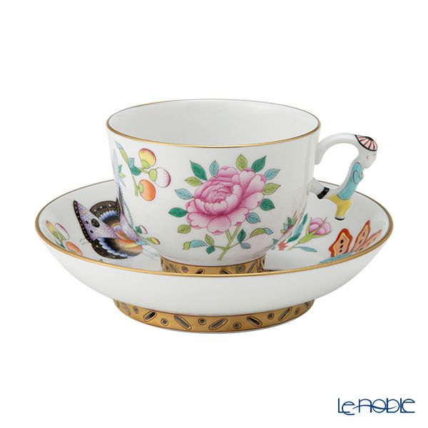 ヘレンド シノワズリ（中国趣味）SP225 03364-0-21 マンダリン ラージカップ＆ソーサー