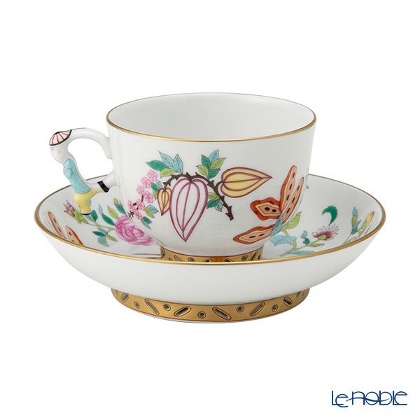 ヘレンド シノワズリ（中国趣味）SP225 03364-0-21 マンダリン ラージカップ＆ソーサー