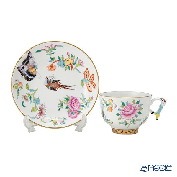 ヘレンド シノワズリ（中国趣味）SP225 03364-0-21 マンダリン ラージカップ＆ソーサー