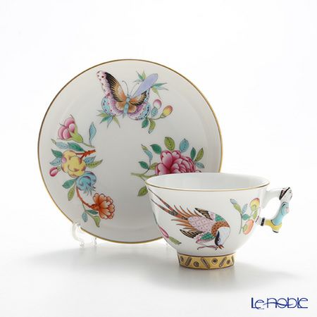 ヘレンド シノワズリ（中国趣味） SP225 03371-0-21／3371 マンダリン スモールカップ＆ソーサー