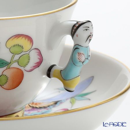 ヘレンド シノワズリ（中国趣味） SP225 03371-0-21／3371 マンダリン スモールカップ＆ソーサー