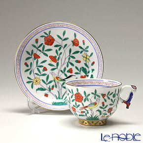 ヘレンド シノワズリ（中国趣味）中国の鳥 OC 03364-0-21 マンダリン ラージカップ＆ソーサー