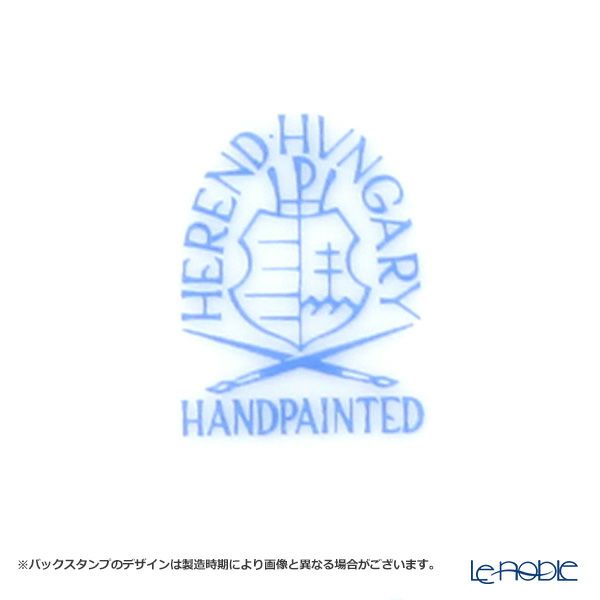 ヘレンド シノワズリ（中国趣味）ポワッソン（赤） 03364-0-21 マンダリン ラージカップ＆ソーサー