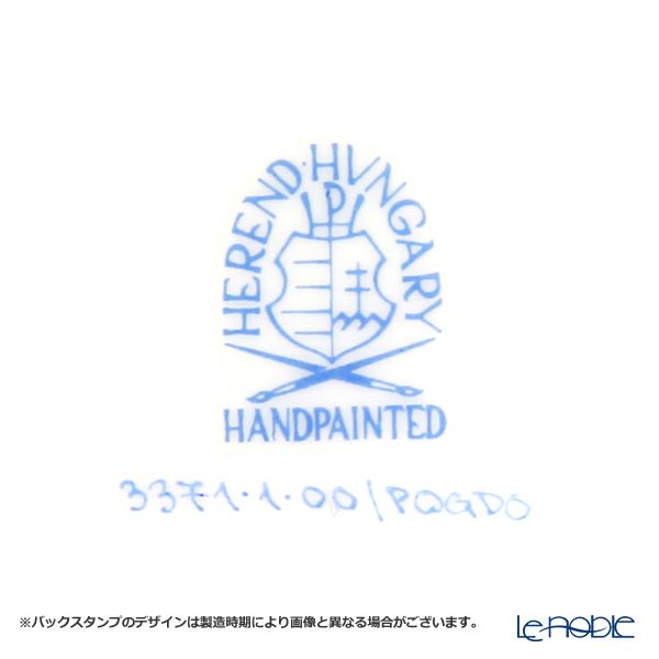 ヘレンド シノワズリ（中国趣味） ポワッソン（赤） 03371-0-21 マンダリン スモールカップ＆ソーサー