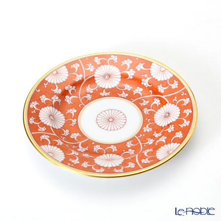 ヘレンド 赤地菊 CHRY 02512-0-00 プレート 12.5cm