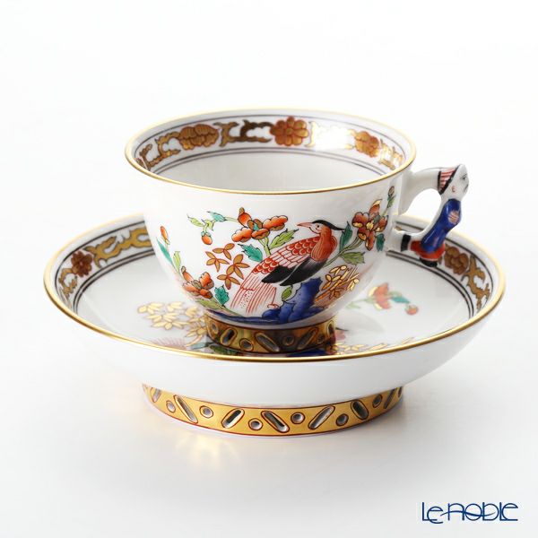 ヘレンド シノワズリ（中国趣味） 浙江 KG 03371-0-21 マンダリン スモールカップ＆ソーサー