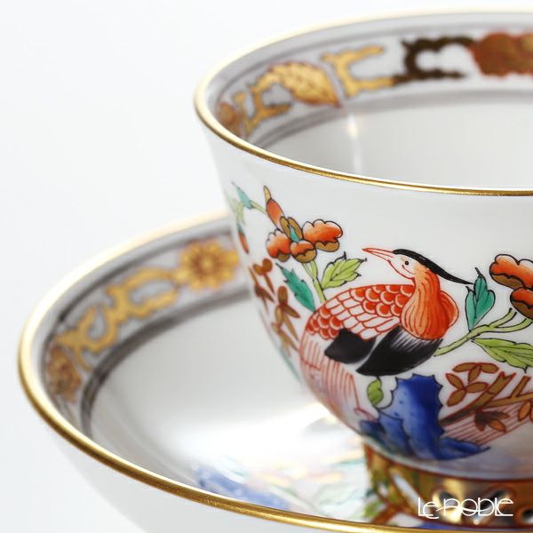 ヘレンド シノワズリ（中国趣味） 浙江 KG 03371-0-21 マンダリン スモールカップ＆ソーサー