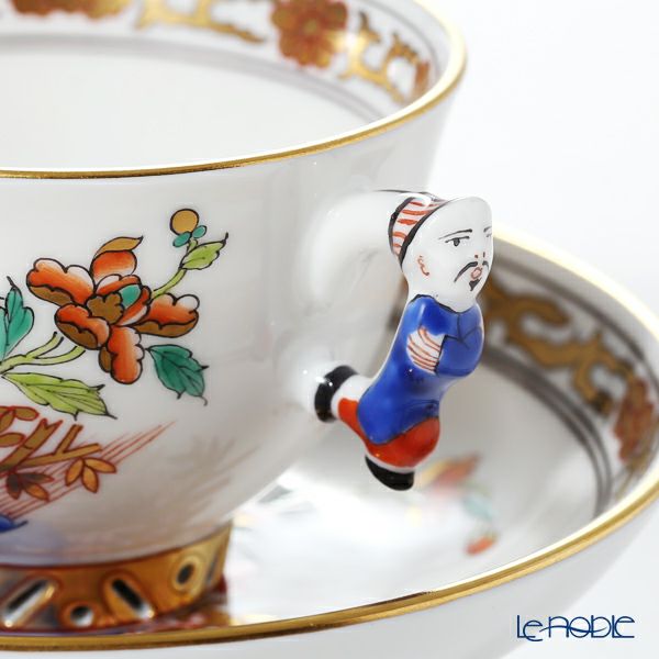 ヘレンド シノワズリ（中国趣味） 浙江 KG 03371-0-21 マンダリン スモールカップ＆ソーサー