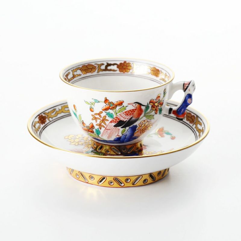 ヘレンド シノワズリ（中国趣味） 浙江 KG 03371-0-21 マンダリン スモールカップ＆ソーサー
