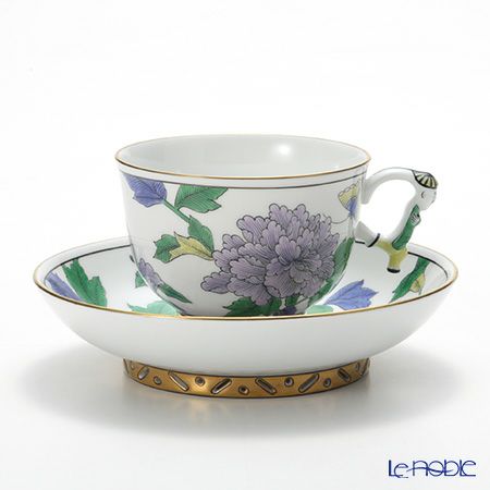 ヘレンド シノワズリ（中国趣味）PVFP 03364-0-21 マンダリン ラージカップ＆ソーサー