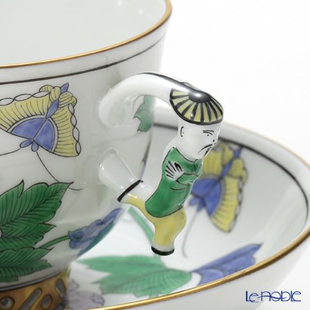 ヘレンド シノワズリ（中国趣味）PVFP 03364-0-21 マンダリン ラージカップ＆ソーサー