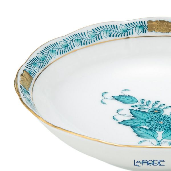 ヘレンド アポニーターコイズ 00704-1-00 フルーツボウル 13.5cm