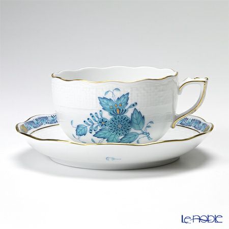 ヘレンド アポニーターコイズ 00724-0-00 ティーカップ＆ソーサー 200ml