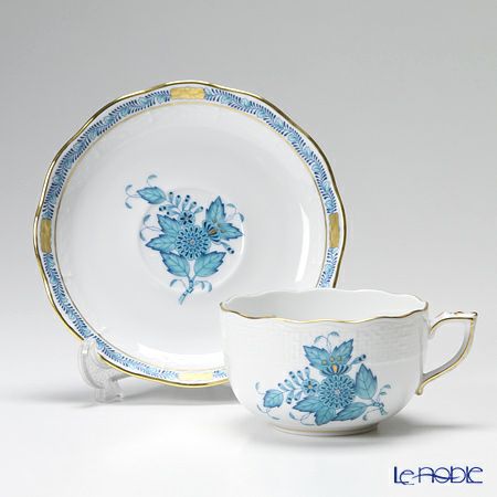 ヘレンド アポニーターコイズ 00724-0-00 ティーカップ＆ソーサー 200ml