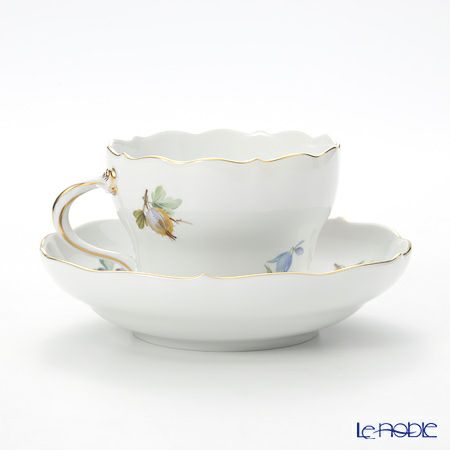 マイセン（Meissen） 果物文様 240210／00582 コーヒーカップ＆ソーサー 200ml チェリー