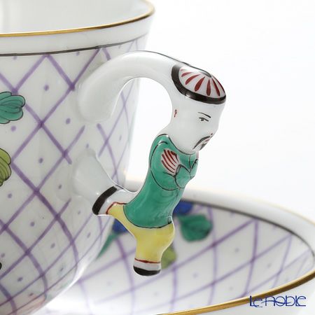 ヘレンド シノワズリ（中国趣味）SmlH 03364-0-21 マンダリン ラージカップ＆ソーサー