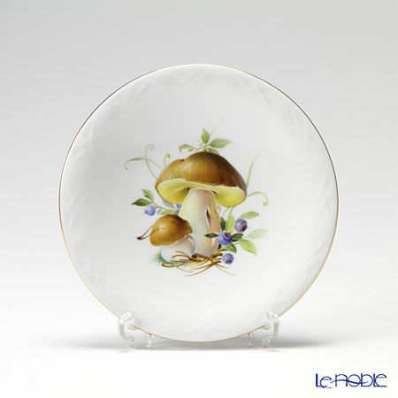 マイセン（Meissen） 249191／54m54 スモールディッシュ Motiv No.1（Honey mushroom）