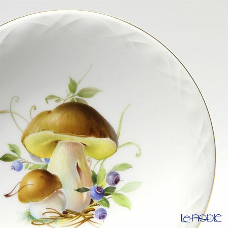 マイセン（Meissen） 249191／54m54 スモールディッシュ Motiv No.1（Honey mushroom）