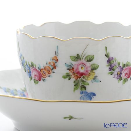 ヘレンド リヒテンシュタインブーケ LTBS 00711-0-00 モカカップ＆ソーサー 100ml