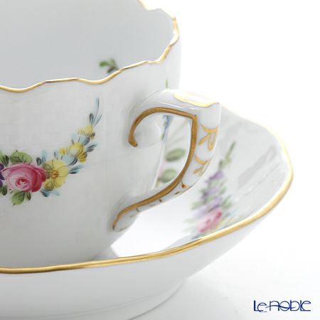 ヘレンド リヒテンシュタインブーケ LTBS 00711-0-00 モカカップ＆ソーサー 100ml