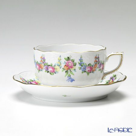 ヘレンド リヒテンシュタインブーケ LTBS 00724-0-00／724 ティーカップ＆ソーサー 200ml