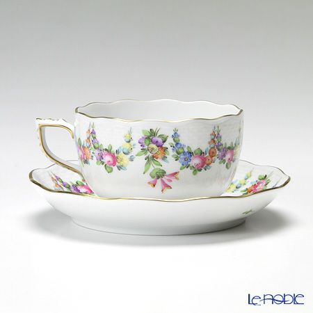 ヘレンド リヒテンシュタインブーケ LTBS 00724-0-00／724 ティーカップ＆ソーサー 200ml