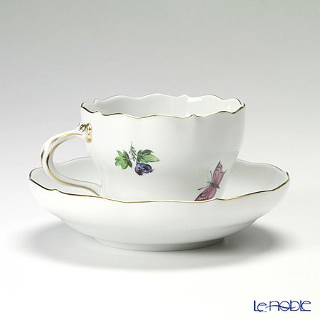 マイセン（Meissen） ビンテージバード 26c056／00582 コーヒーカップ＆ソーサー 200ml アオボウシインコ