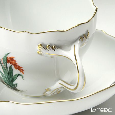 マイセン（Meissen） ビンテージバード 26c056／00582 コーヒーカップ＆ソーサー 200ml アオボウシインコ