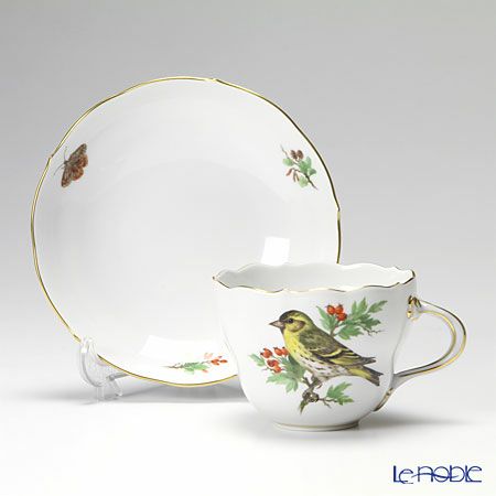 マイセン（Meissen） 鳥と虫 260110／00582 コーヒーカップ＆ソーサー 200ml ヒワ