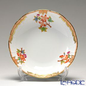 ヘレンド ヴィクトリア・アニバーサリー AVBO 00704-1-00 フルーツボウル 13.5cm