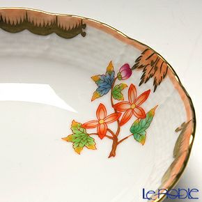 ヘレンド ヴィクトリア・アニバーサリー AVBO 00704-1-00 フルーツボウル 13.5cm