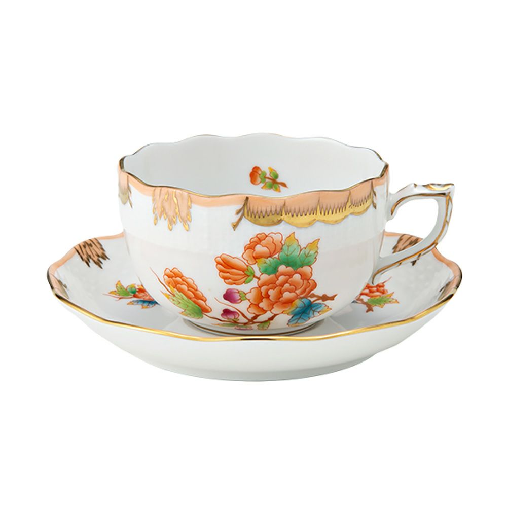 ヘレンド ヴィクトリア・アニバーサリー AVBO 00724-0-00 ティーカップ＆ソーサー 200ml